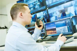 Agent de sécurite système de surveillance video