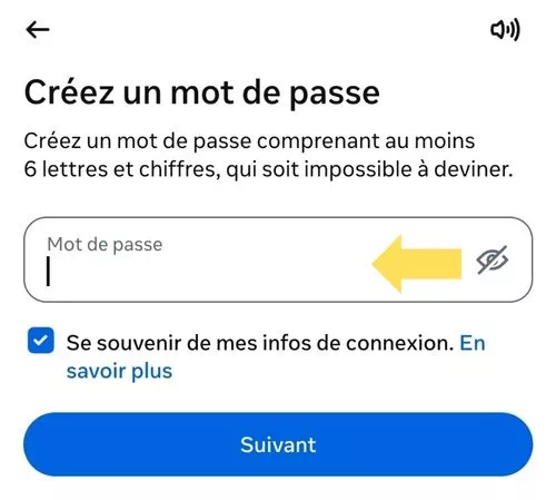 Mettre un mot de passe