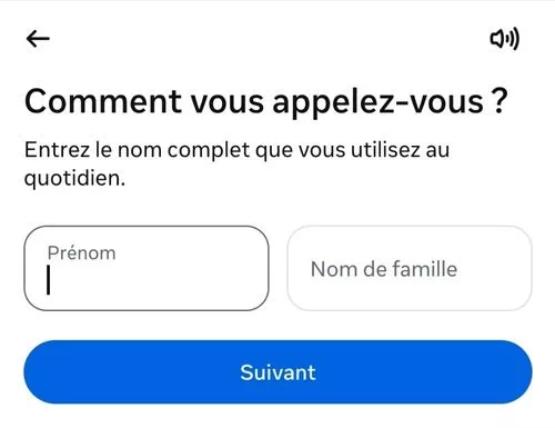 Ajouter le Prénom et le Nom