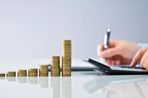 Représentation du coût unitaire moyen pondéré